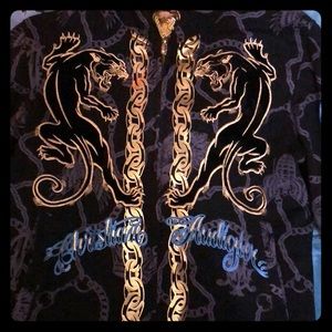 Christian Audigier bling hoodie